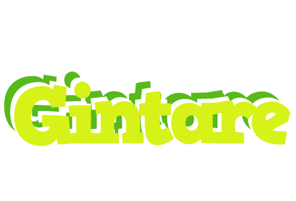 Gintare citrus logo