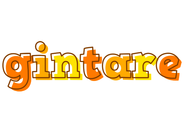 Gintare desert logo