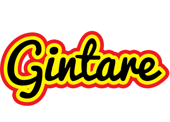 Gintare flaming logo