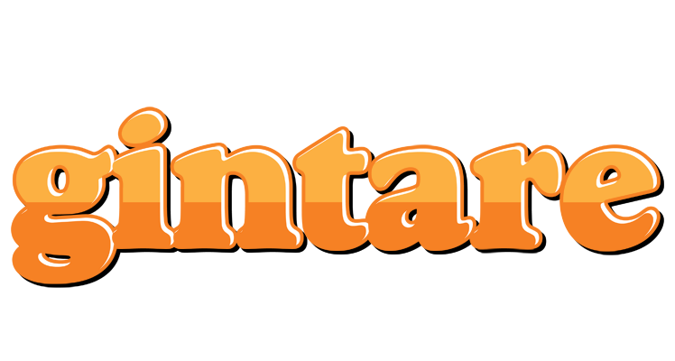 Gintare orange logo