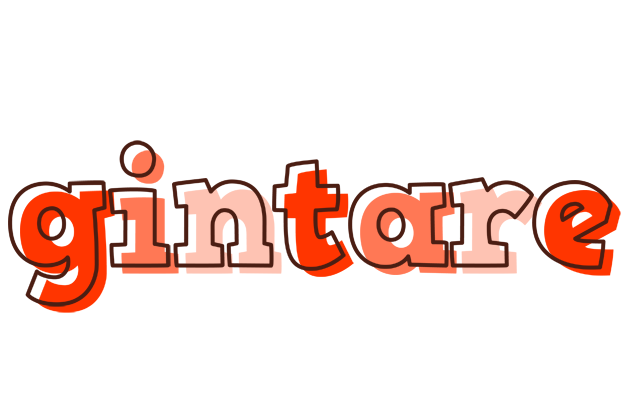Gintare paint logo
