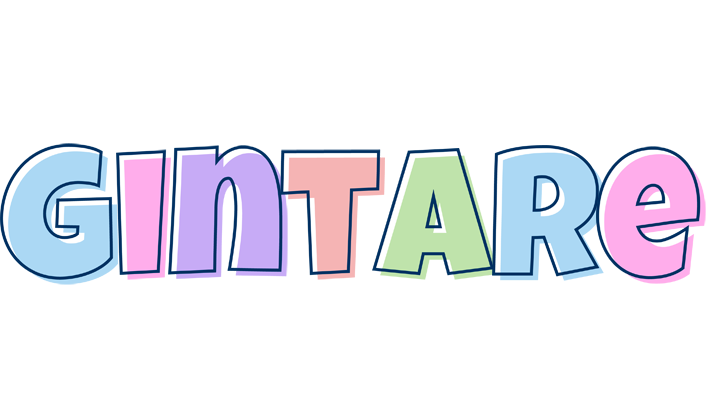 Gintare pastel logo