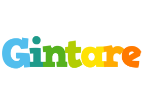 Gintare rainbows logo