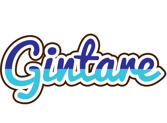 Gintare raining logo