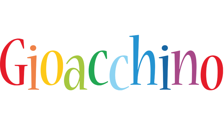 Gioacchino birthday logo