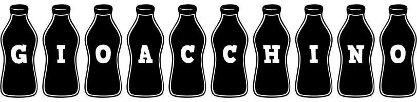 Gioacchino bottle logo