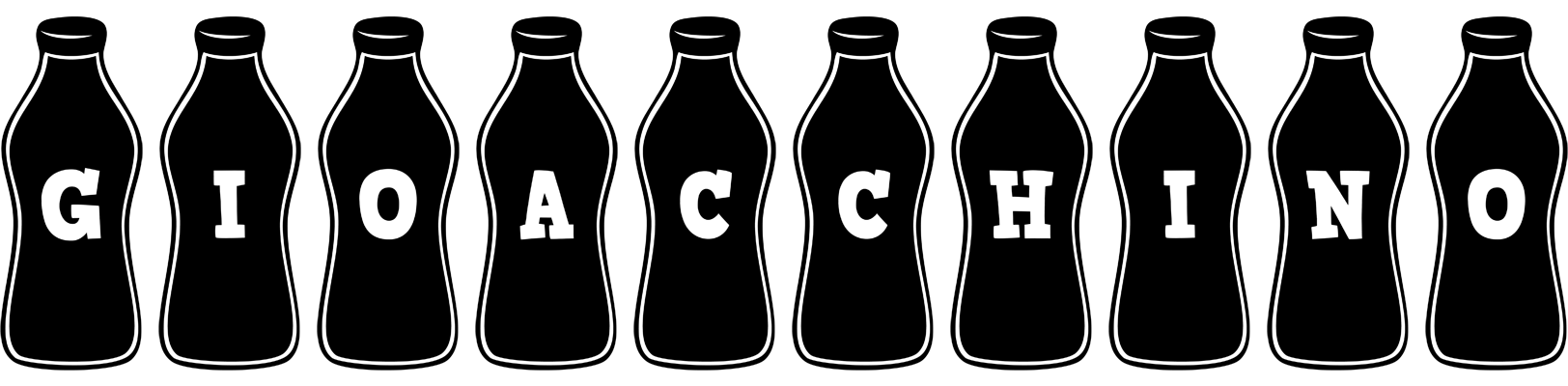 Gioacchino bottle logo