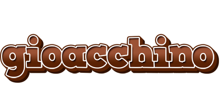 Gioacchino brownie logo