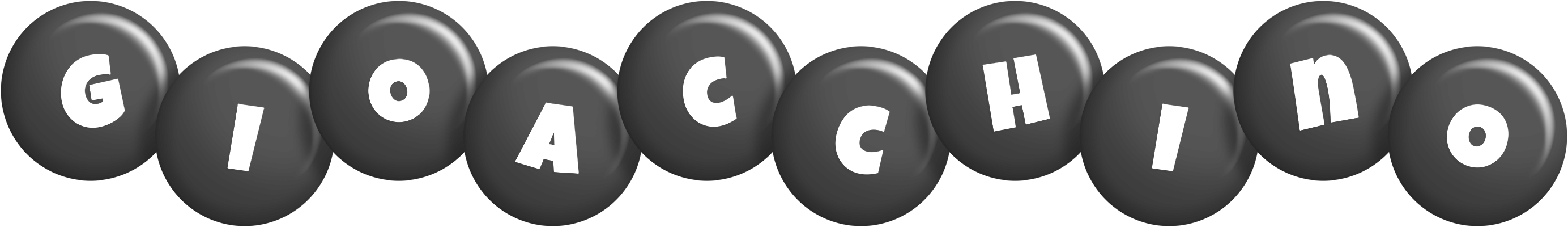 Gioacchino candy-black logo