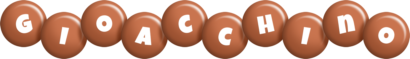 Gioacchino candy-brown logo