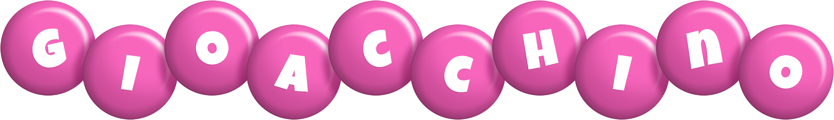 Gioacchino candy-pink logo