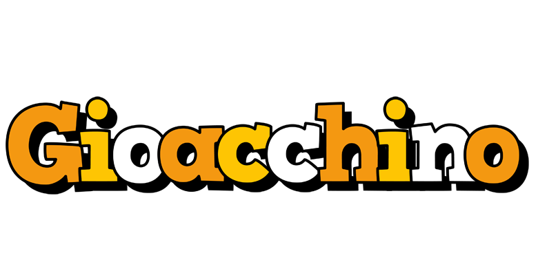 Gioacchino cartoon logo