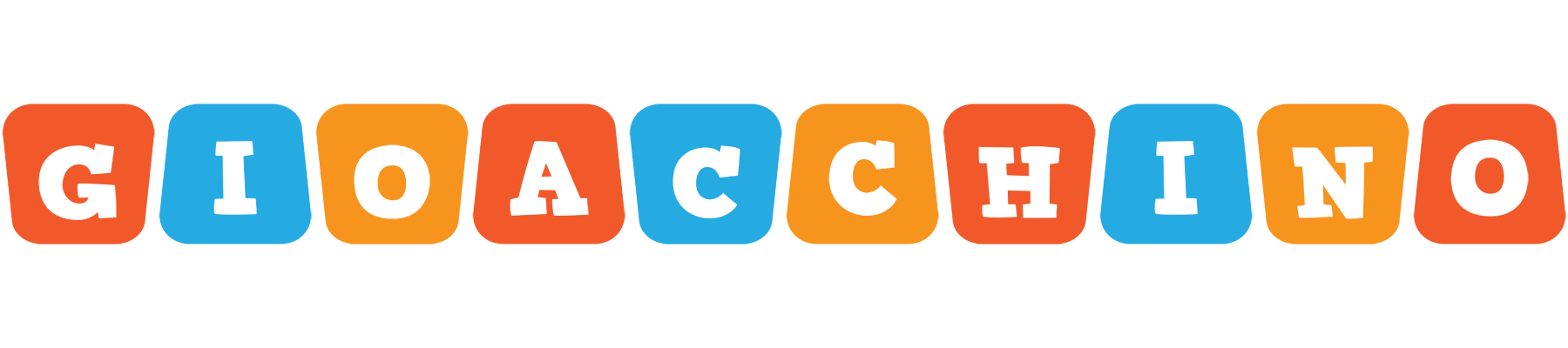 Gioacchino comics logo