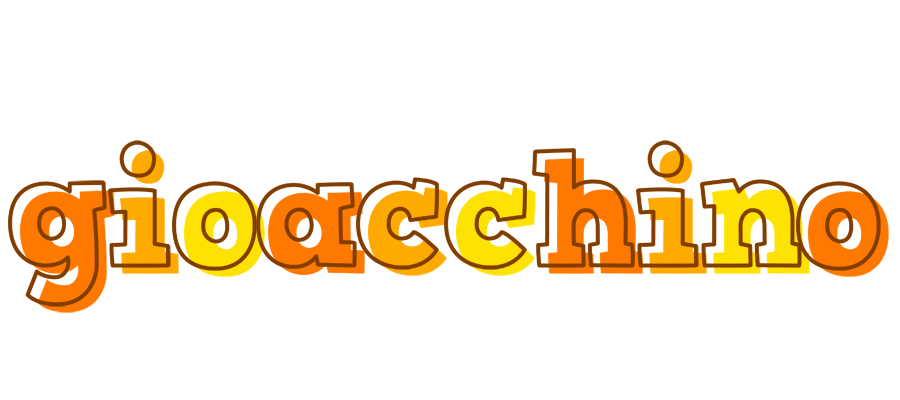 Gioacchino desert logo