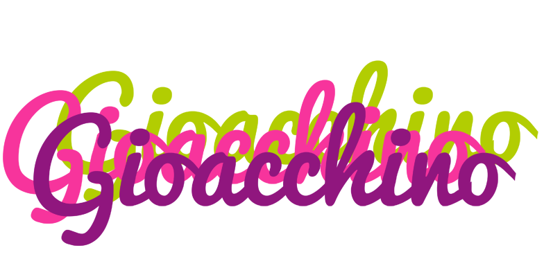 Gioacchino flowers logo