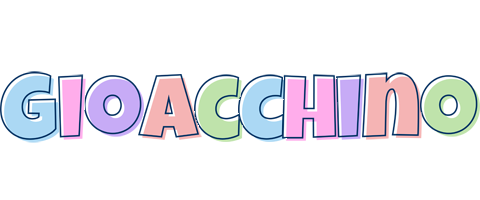 Gioacchino pastel logo