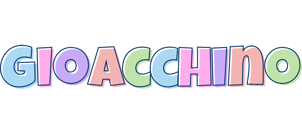 Gioacchino pastel logo