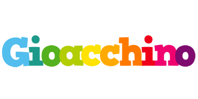 Gioacchino rainbows logo