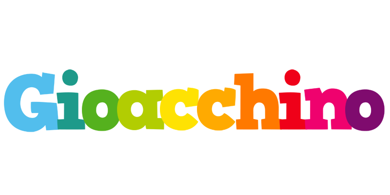 Gioacchino rainbows logo