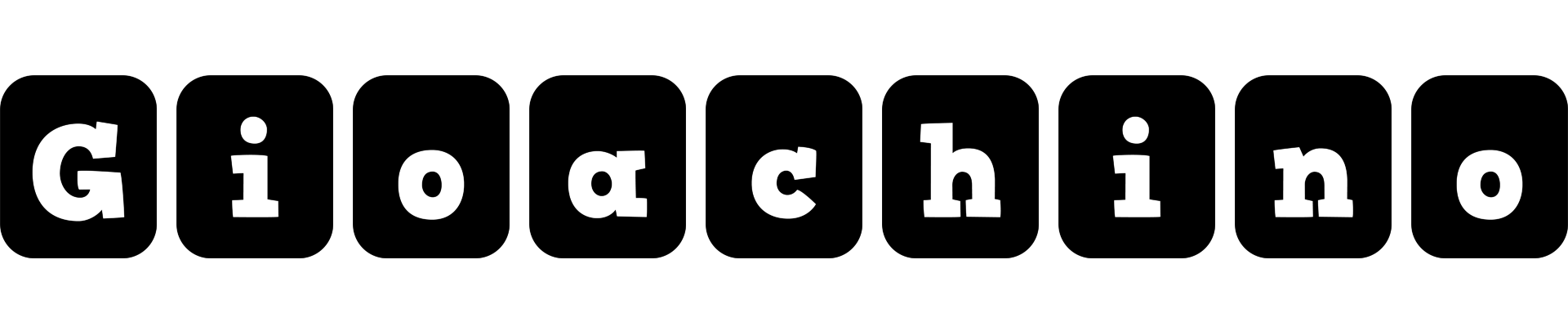 Gioachino box logo
