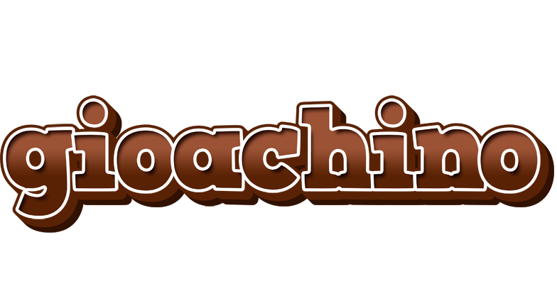 Gioachino brownie logo
