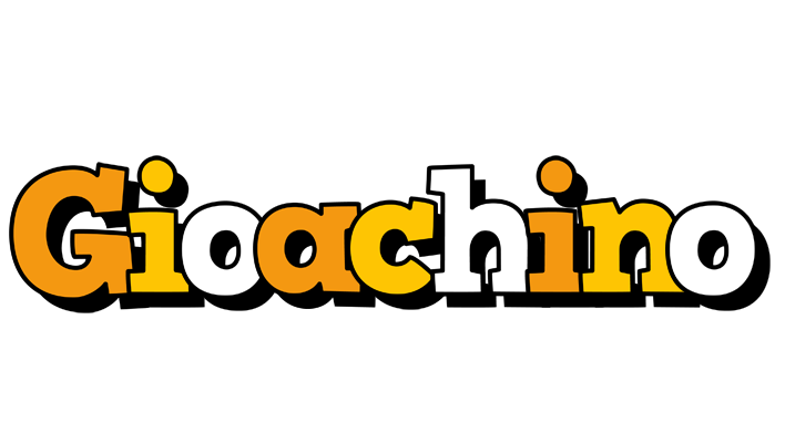 Gioachino cartoon logo