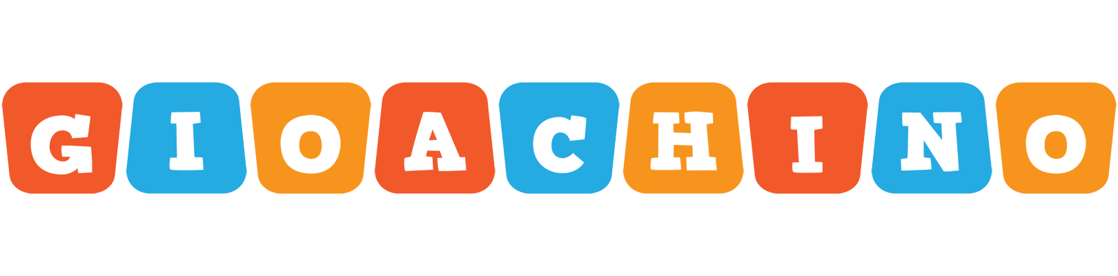 Gioachino comics logo