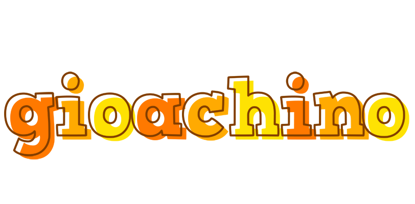 Gioachino desert logo