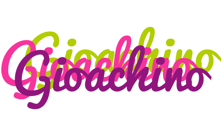 Gioachino flowers logo