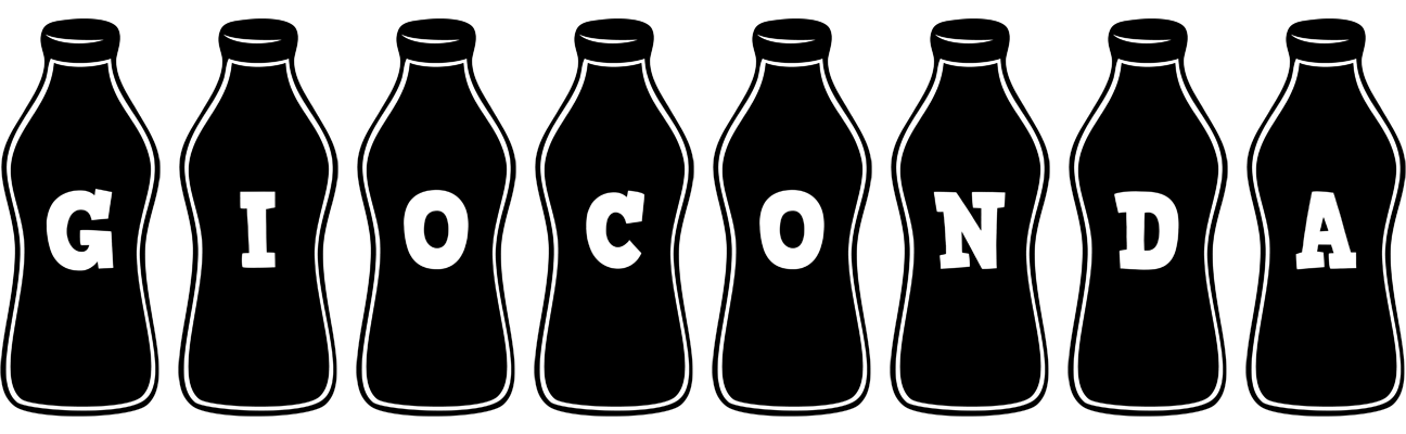 Gioconda bottle logo