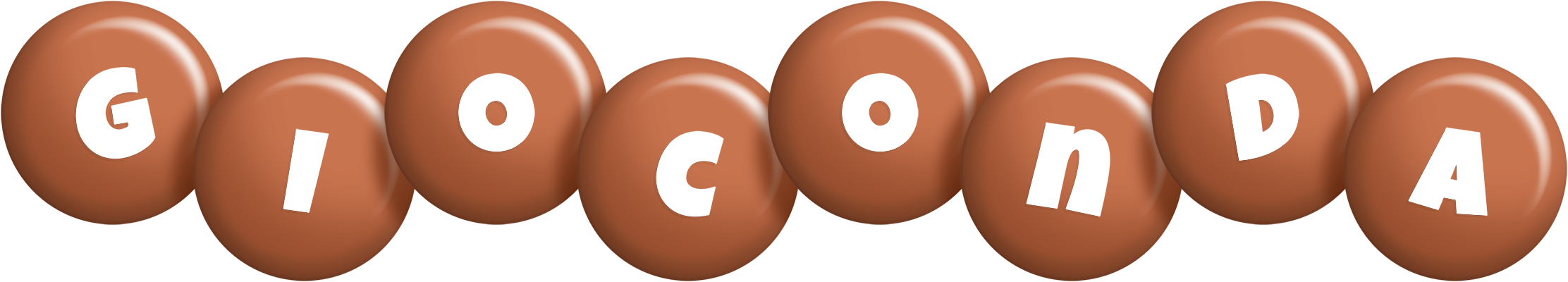 Gioconda candy-brown logo