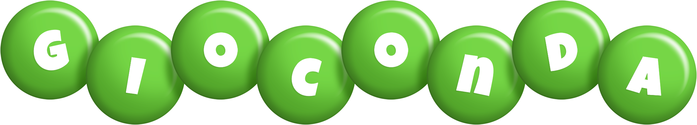 Gioconda candy-green logo
