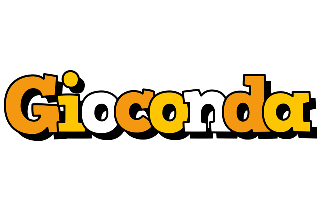Gioconda cartoon logo