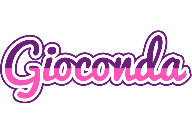 Gioconda cheerful logo