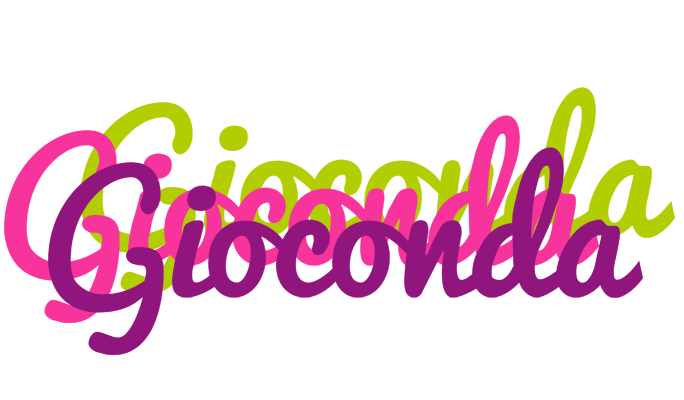 Gioconda flowers logo