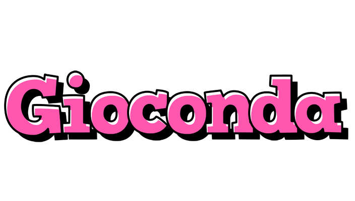 Gioconda girlish logo