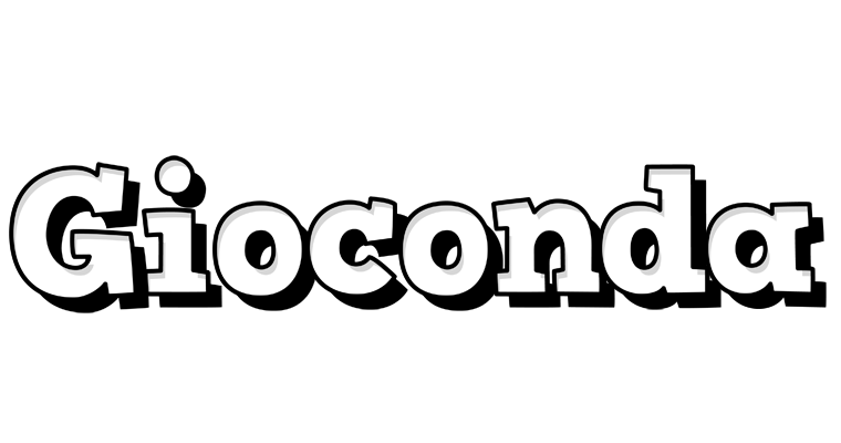Gioconda snowing logo