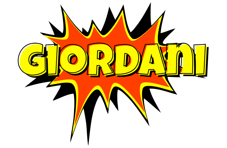 Giordani bazinga logo
