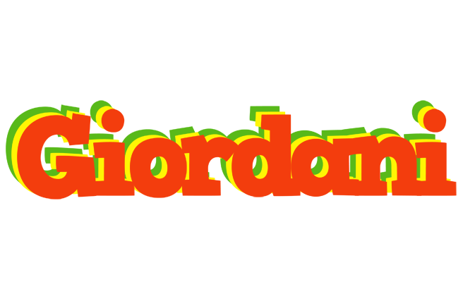 Giordani bbq logo