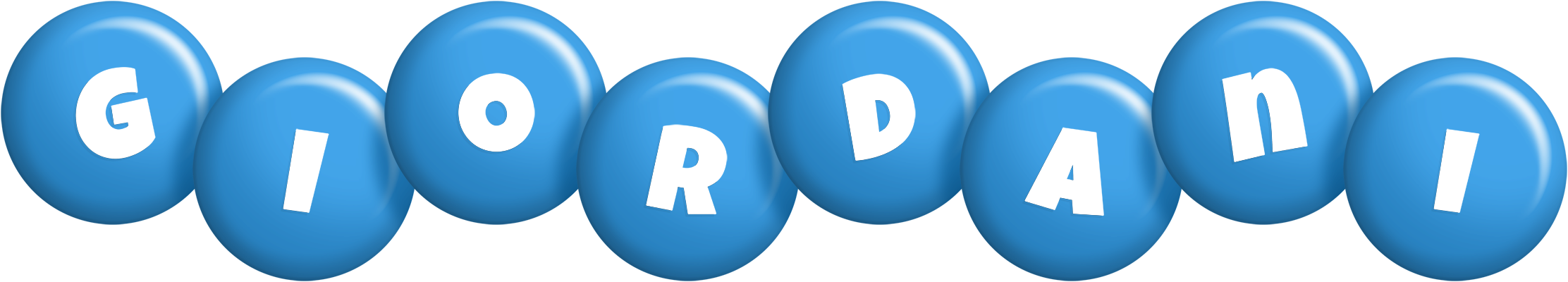 Giordani candy-blue logo