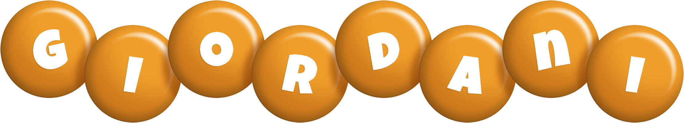 Giordani candy-orange logo