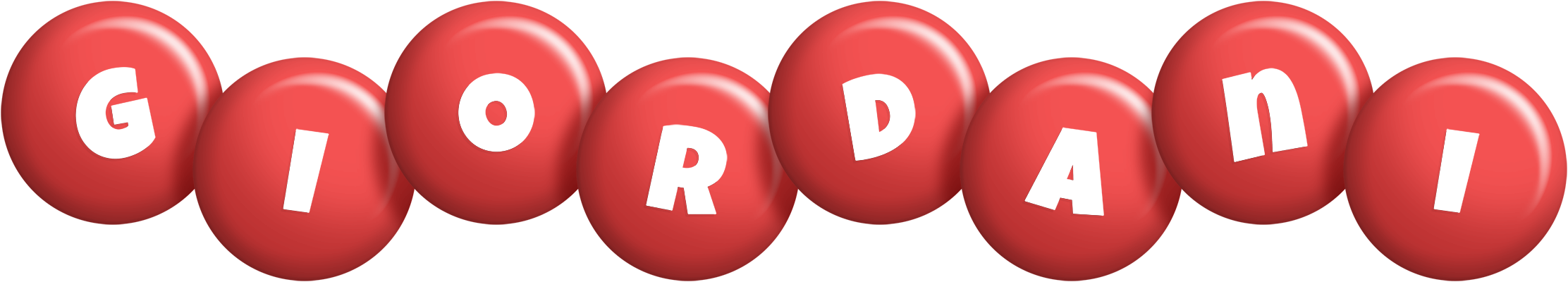 Giordani candy-red logo