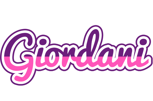 Giordani cheerful logo