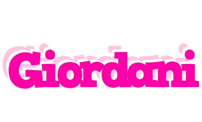 Giordani dancing logo