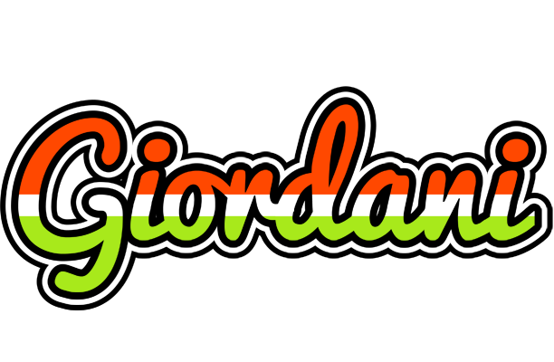 Giordani exotic logo