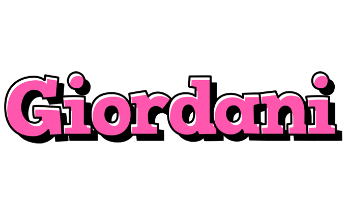 Giordani girlish logo