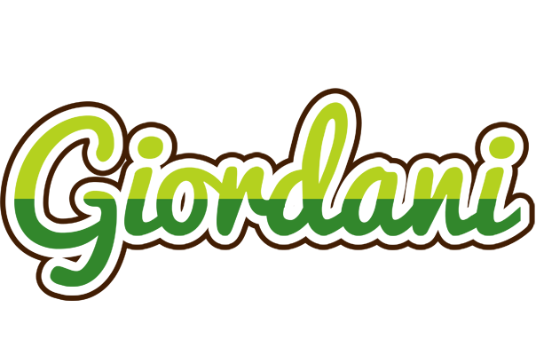 Giordani golfing logo