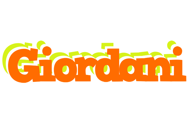 Giordani healthy logo