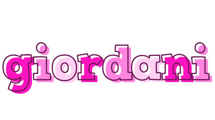 Giordani hello logo