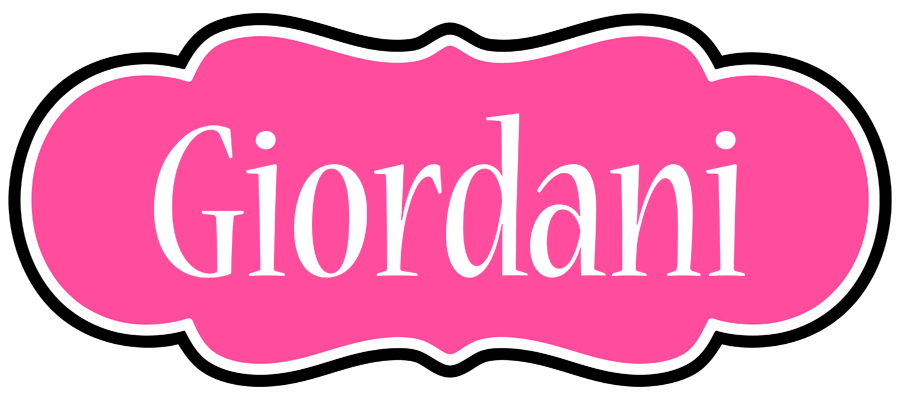 Giordani invitation logo